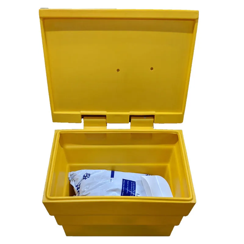 50 Litre Grit Bin with Salt and Scoop Winter Pack