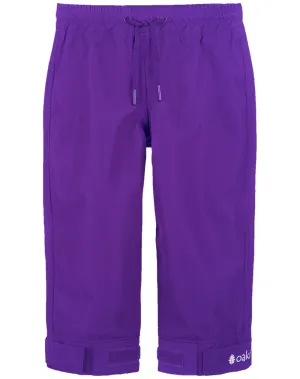 Adult Fleece-lined Rain/Snow Pants, Purple