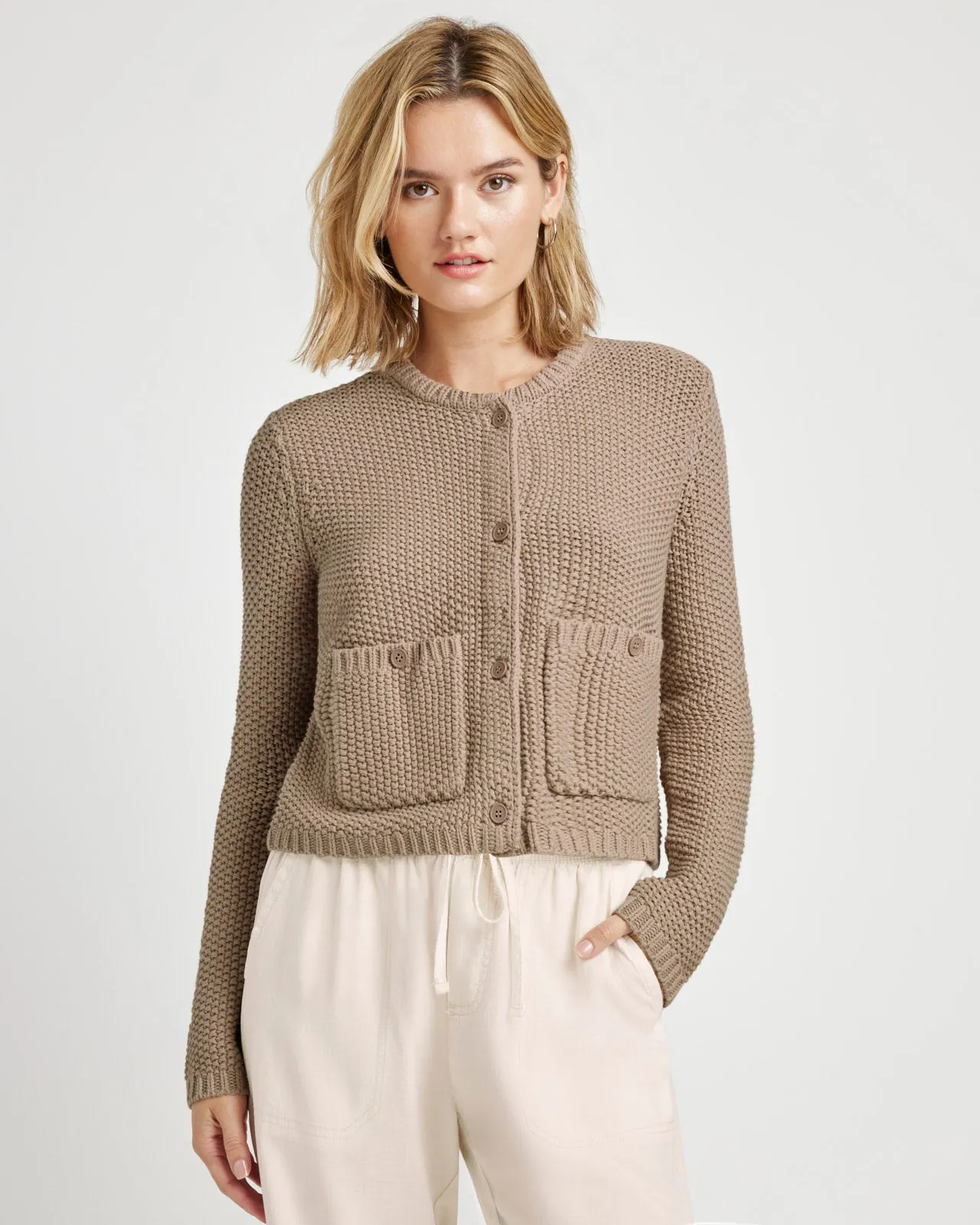 Andrea Cropped Cardigan