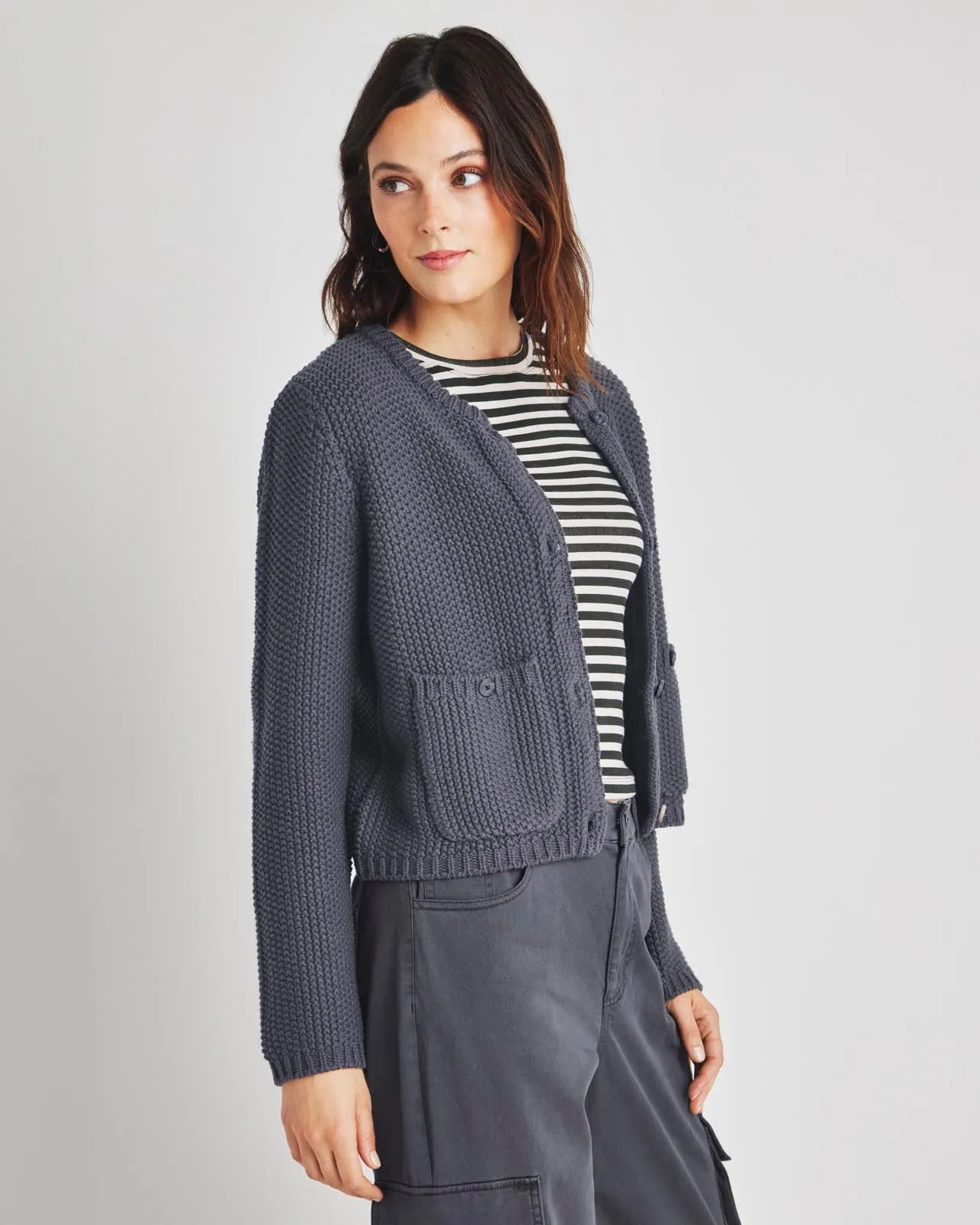 Andrea Cropped Cardigan