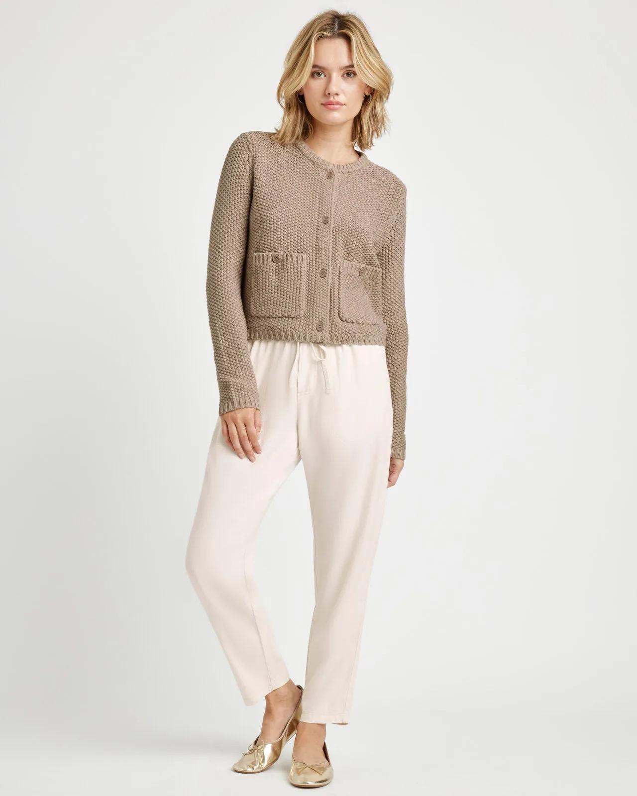 Andrea Cropped Cardigan