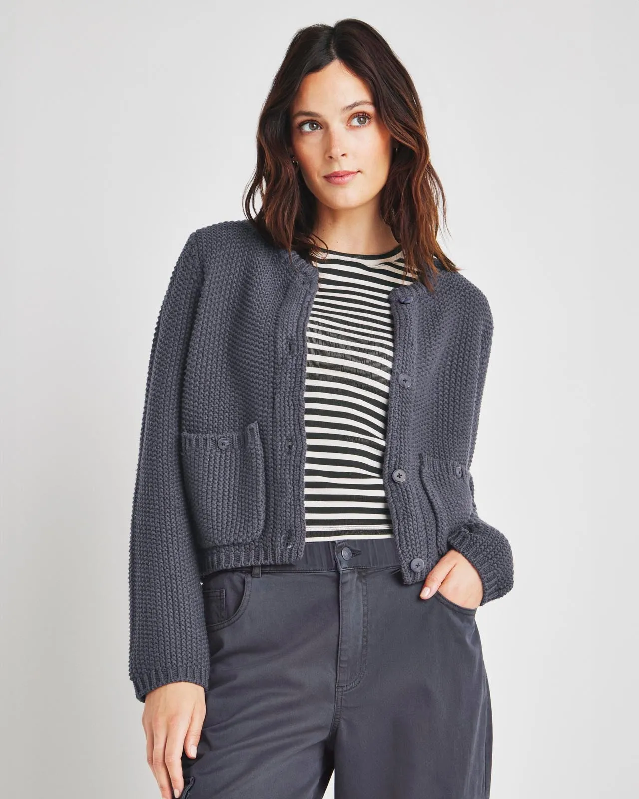 Andrea Cropped Cardigan