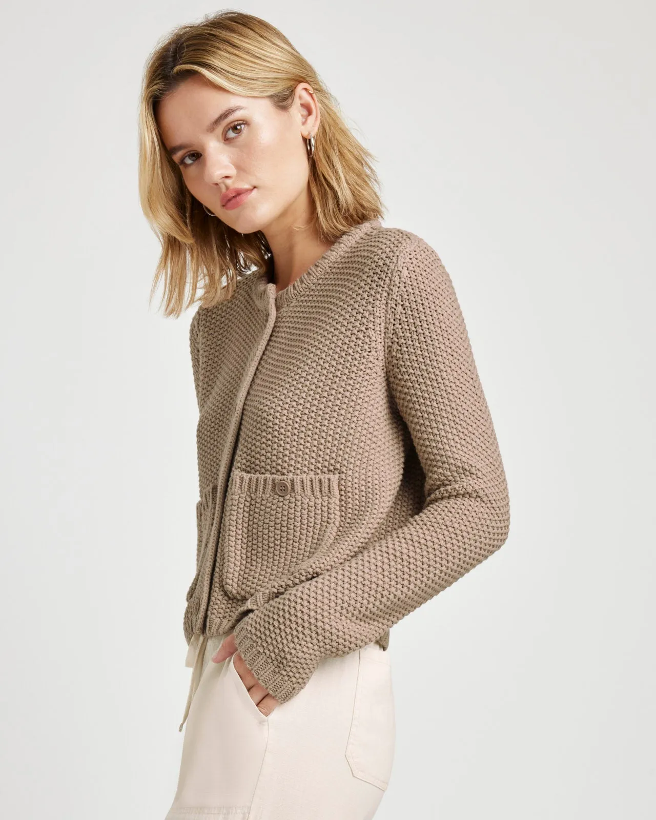 Andrea Cropped Cardigan