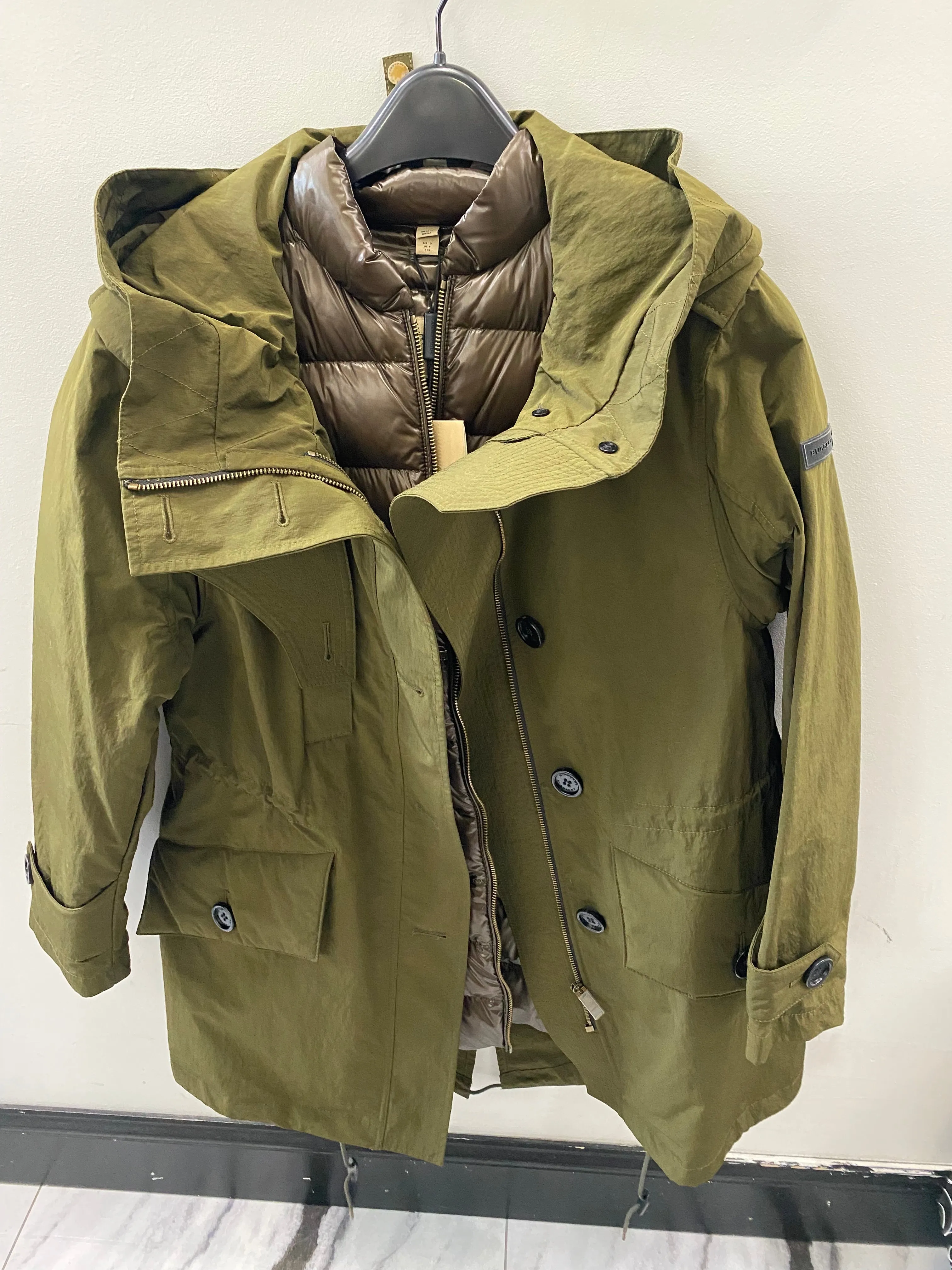 BURBERRY RAMSFORD 2 IN 1 HOODED PARKA JACKET