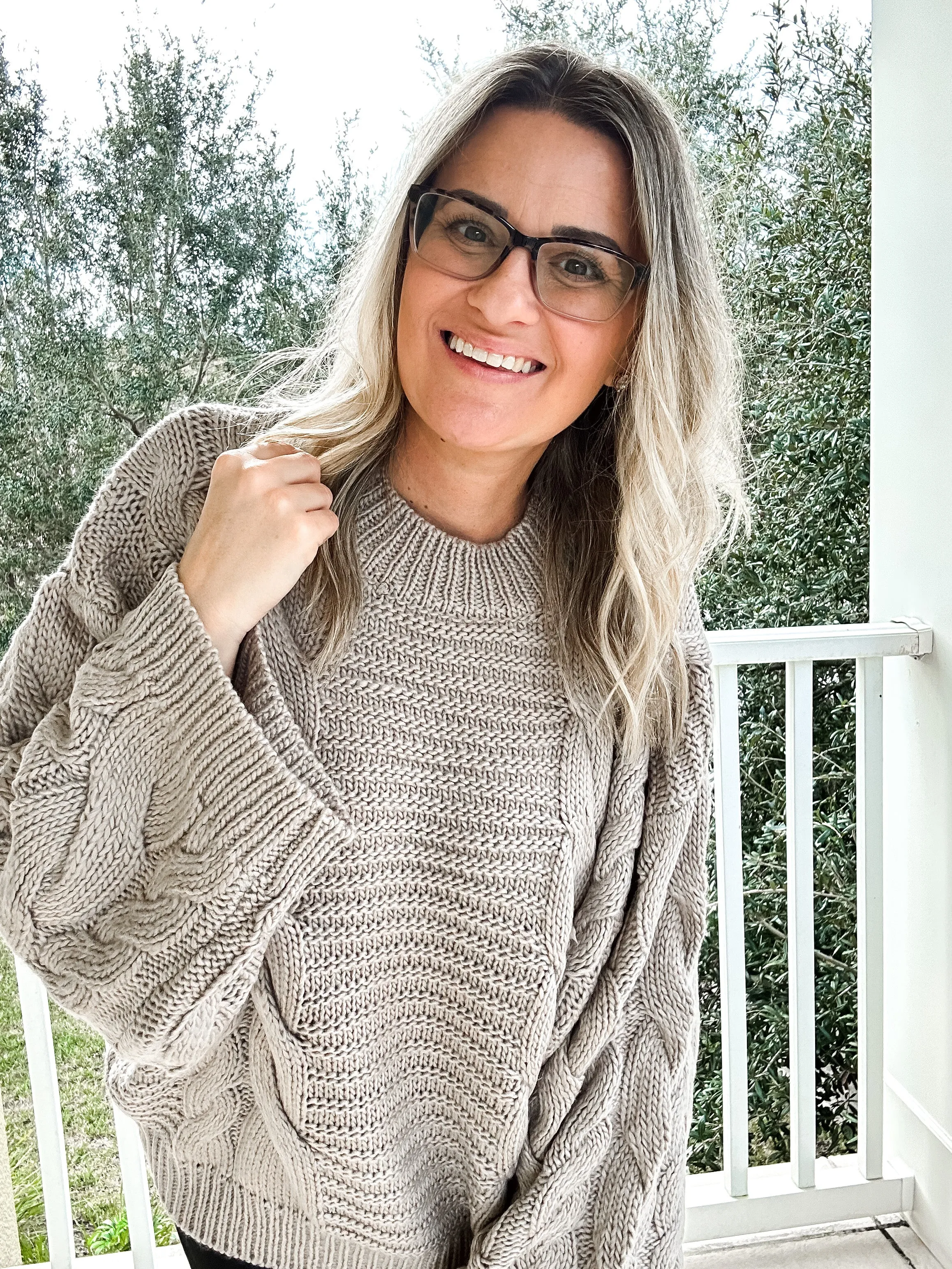 Cableknit Chunky Sweater