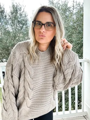 Cableknit Chunky Sweater