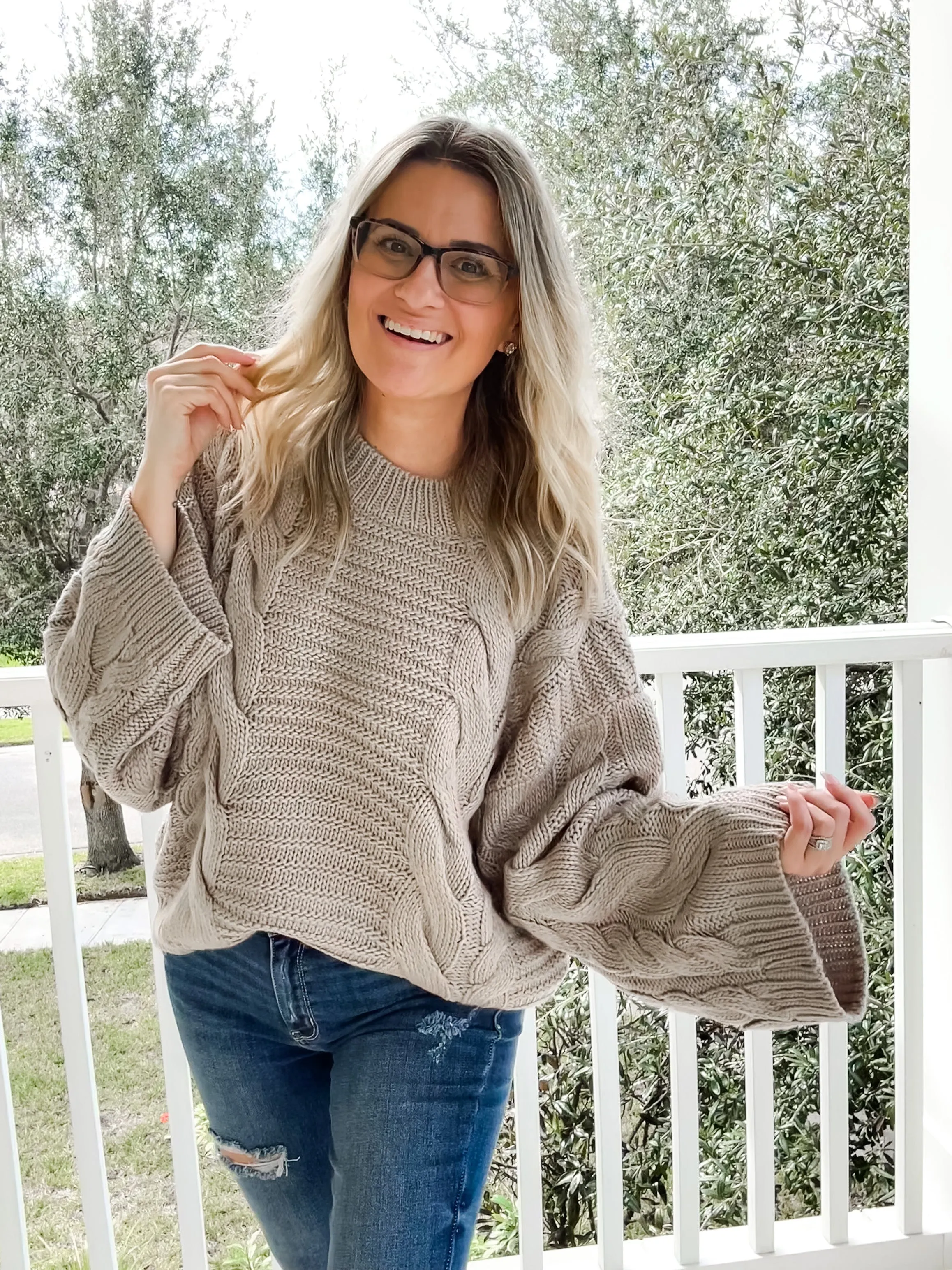 Cableknit Chunky Sweater