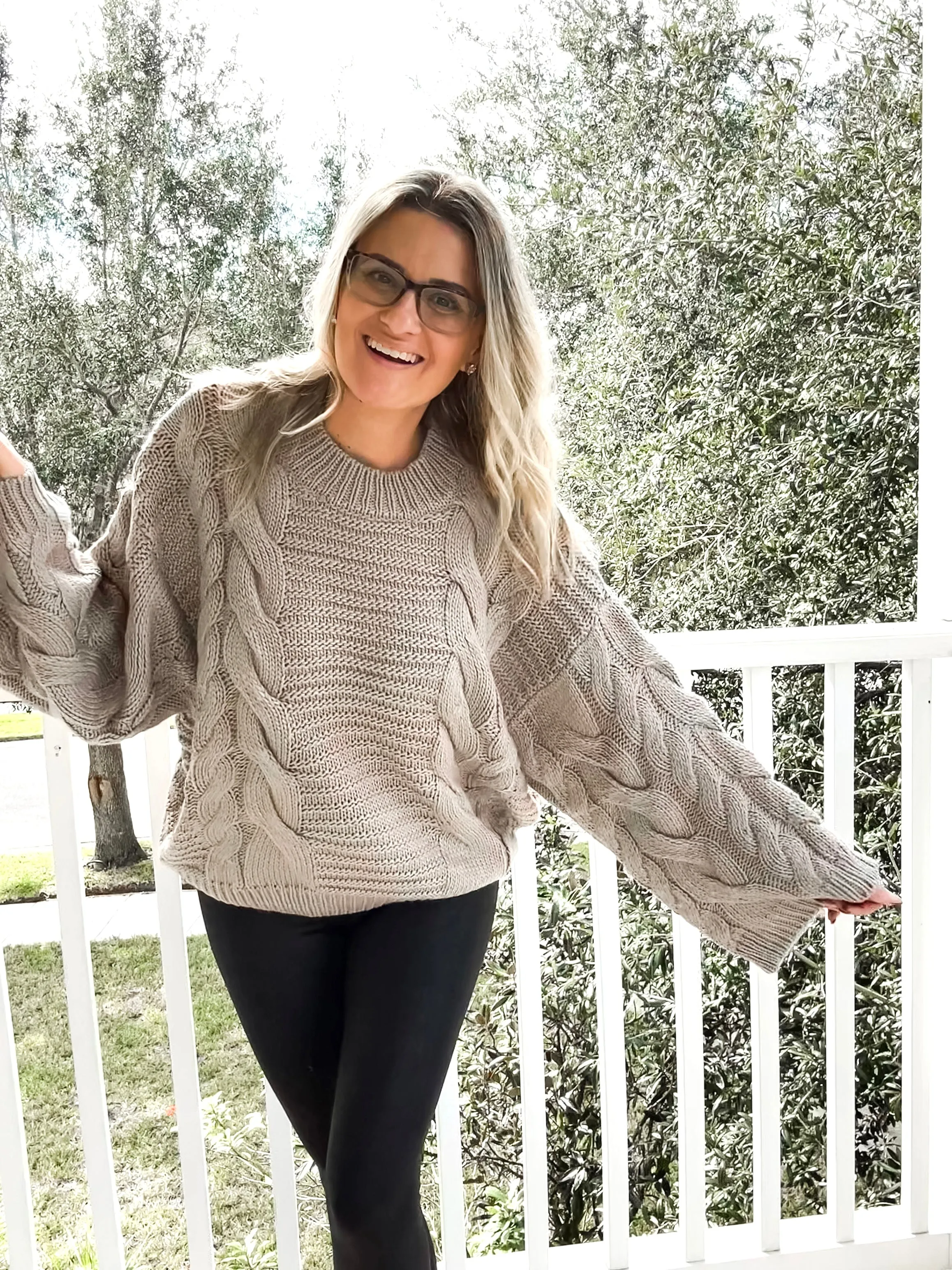 Cableknit Chunky Sweater