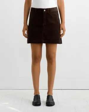 Camden Skirt in Chocolate