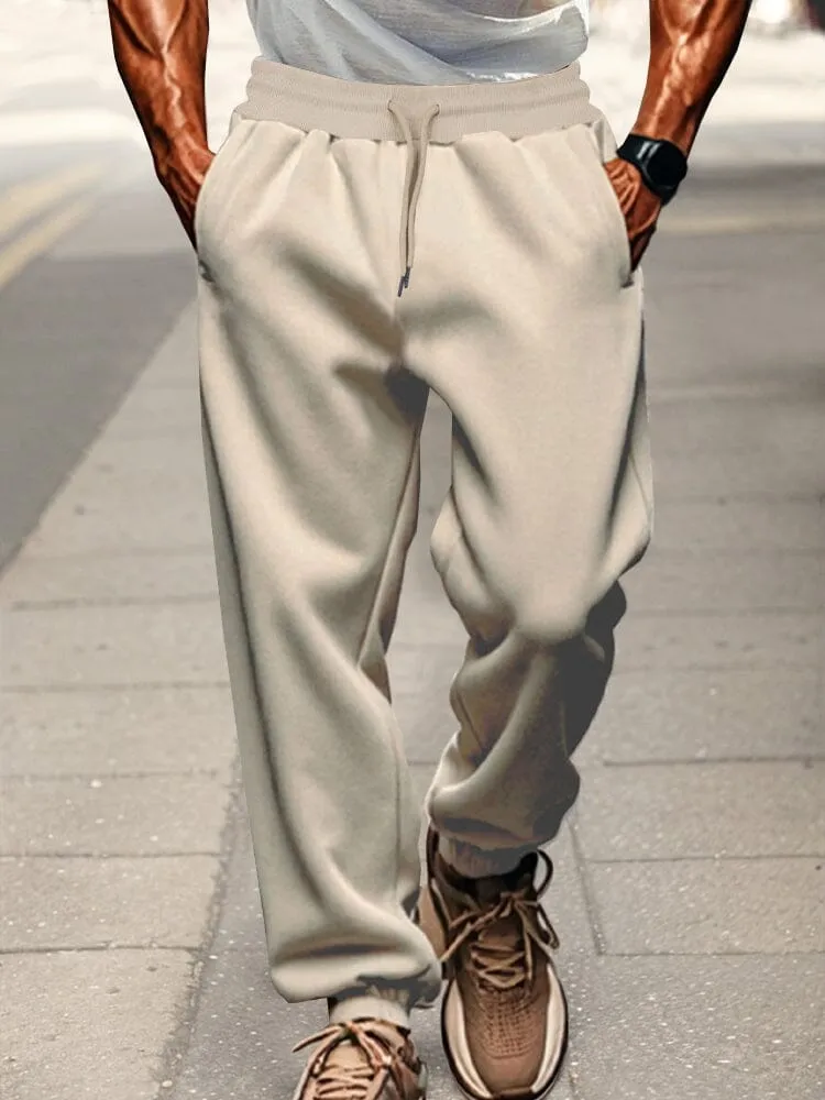 Casual Fleece Lined Sweatpants