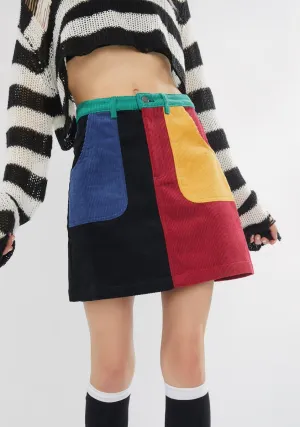 Chomper Corduroy Mini Skirt