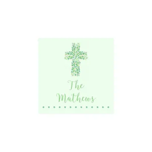 Christmas Cross Gift Tags & Stickers