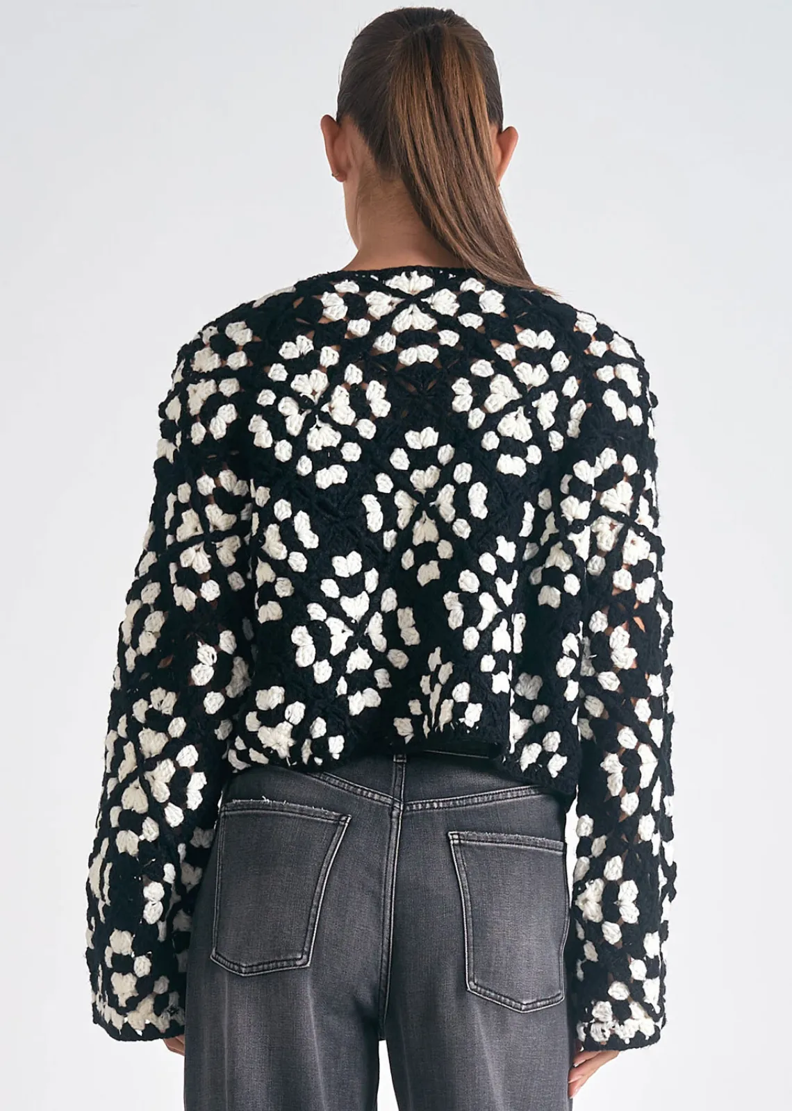 Elan Crochet Cardigan