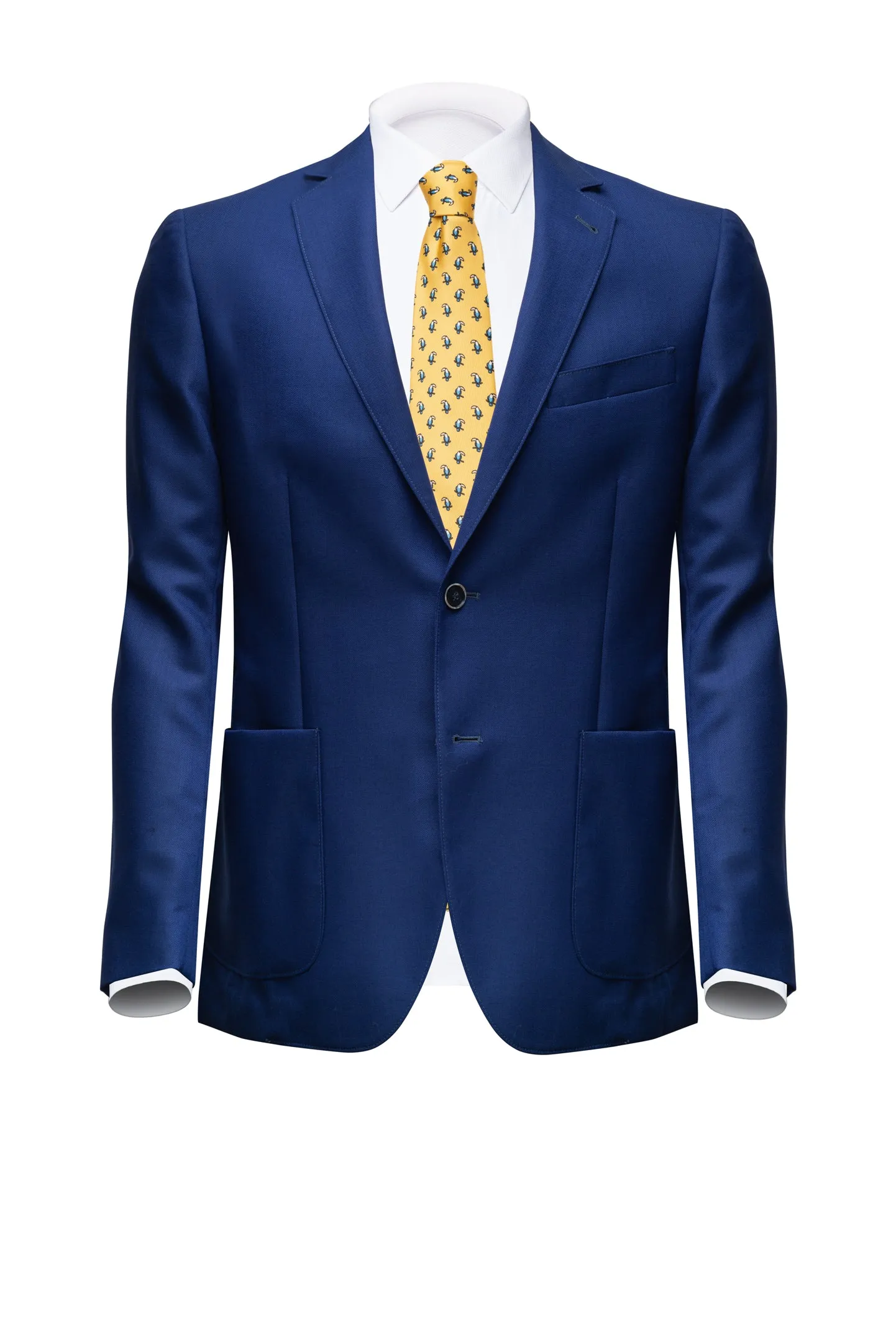 Flash Blue Cool Wool Blazer