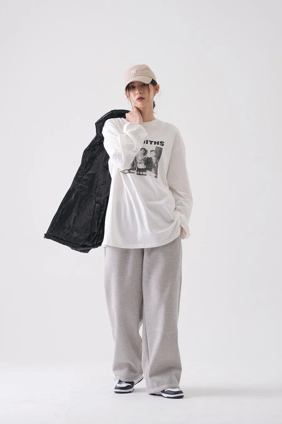 Fleece lined track pants J19