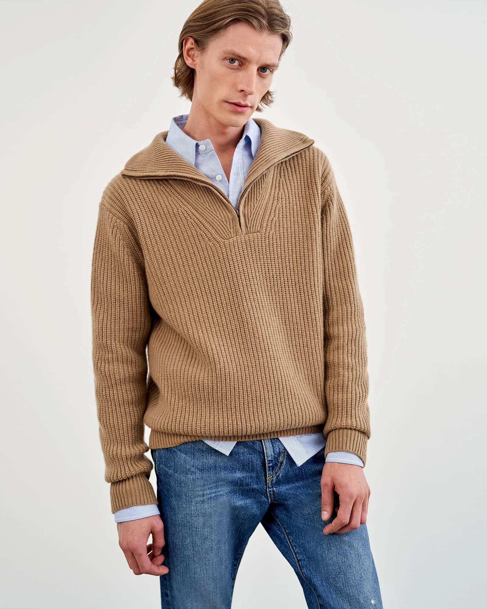 HESTON CASHMERE SWEATER