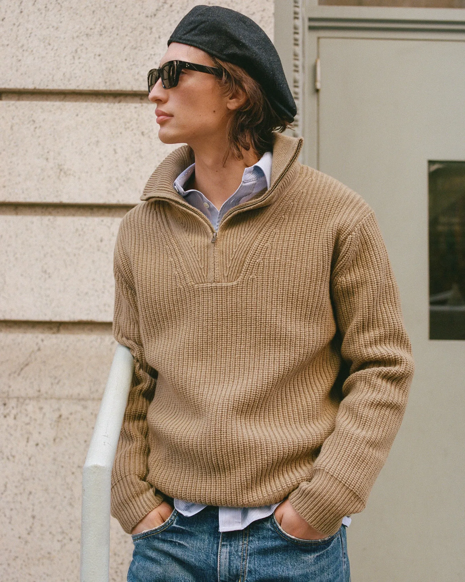 HESTON CASHMERE SWEATER