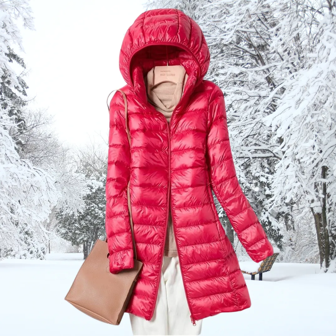 Hooded Long Puffer Jacket