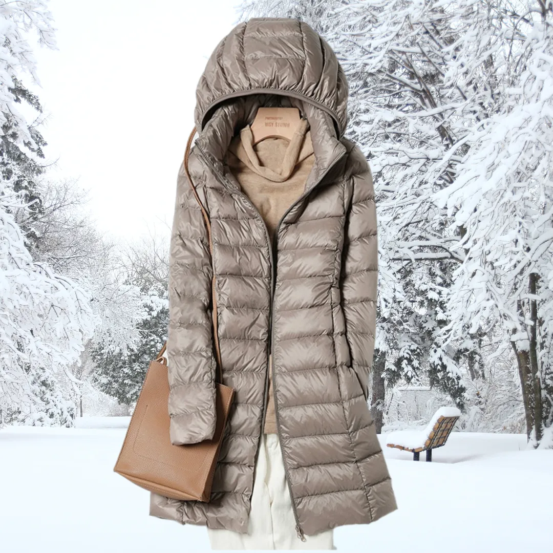 Hooded Long Puffer Jacket