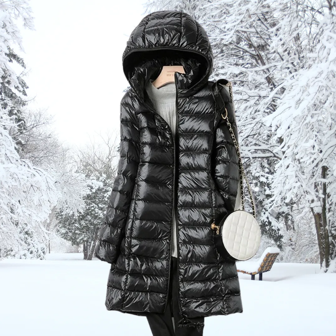 Hooded Long Puffer Jacket