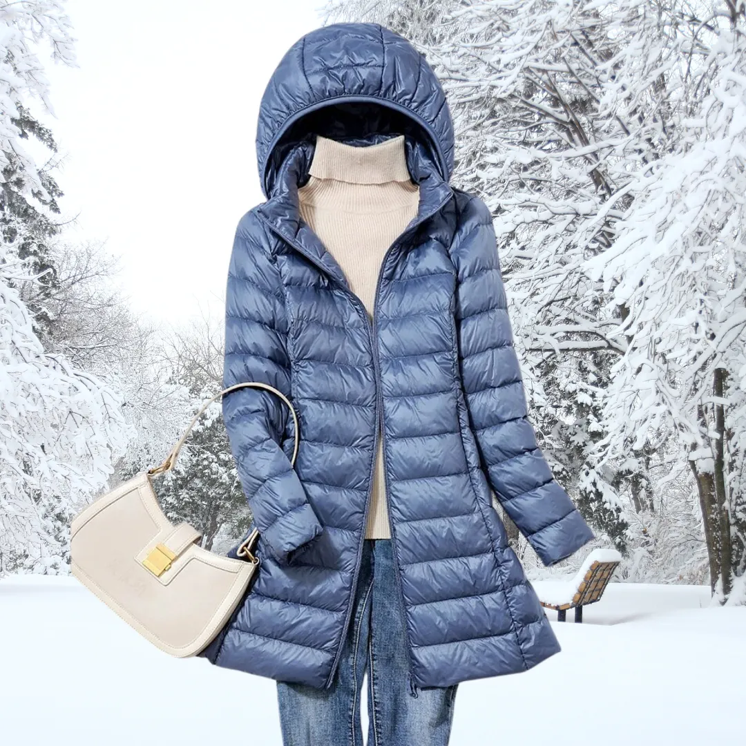 Hooded Long Puffer Jacket