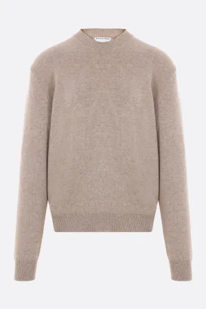 Intrecciato Patch Cashmere Pullover