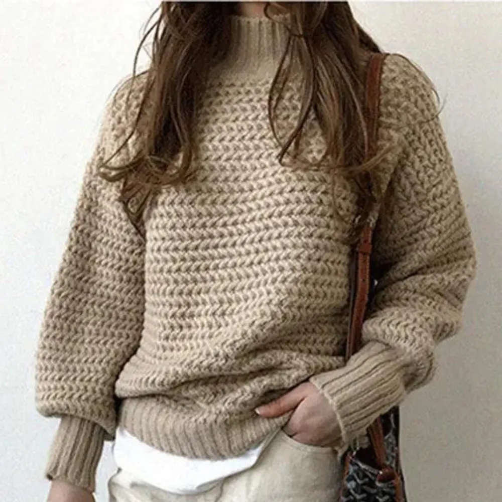 Ivyshape | Classic Knitted Turtleneck Women