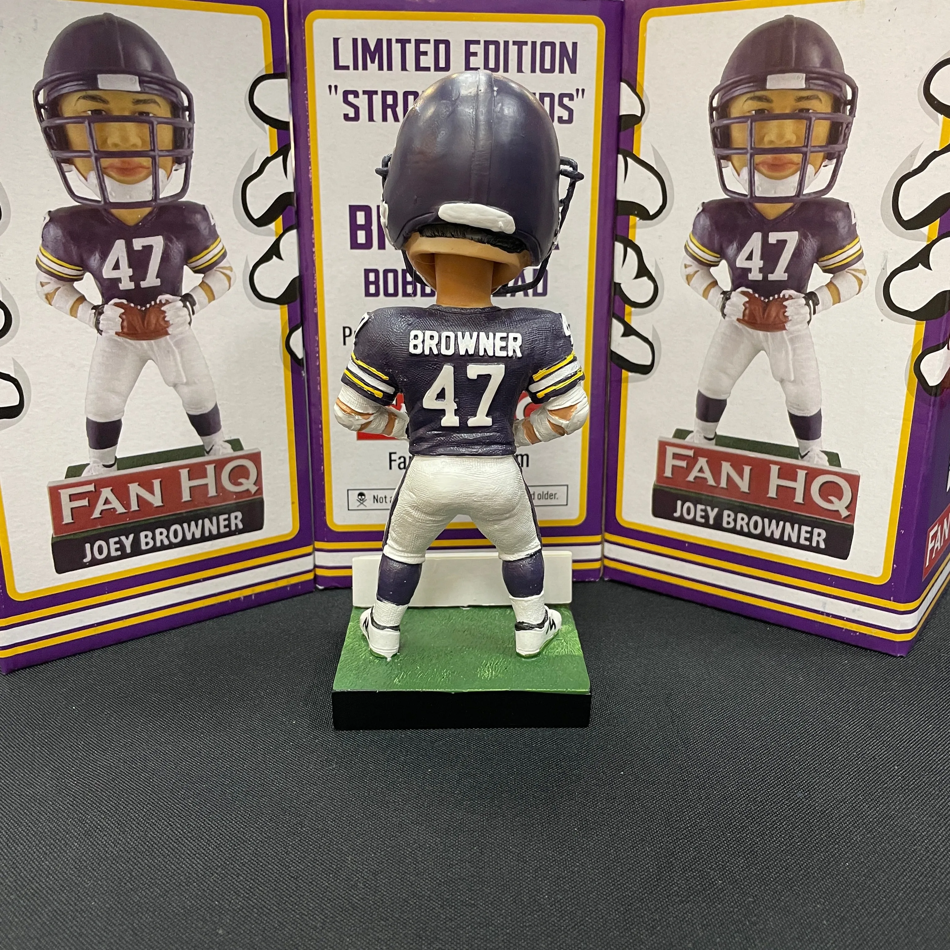 Joey Browner Unsigned Fan HQ Exclusive Bobblehead