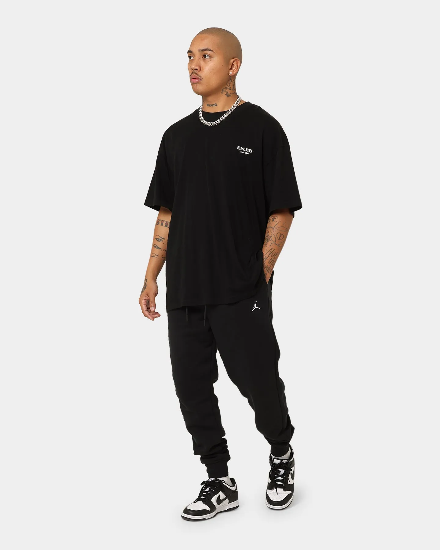 Jordan Essential Fleece Pants Black/Black/White