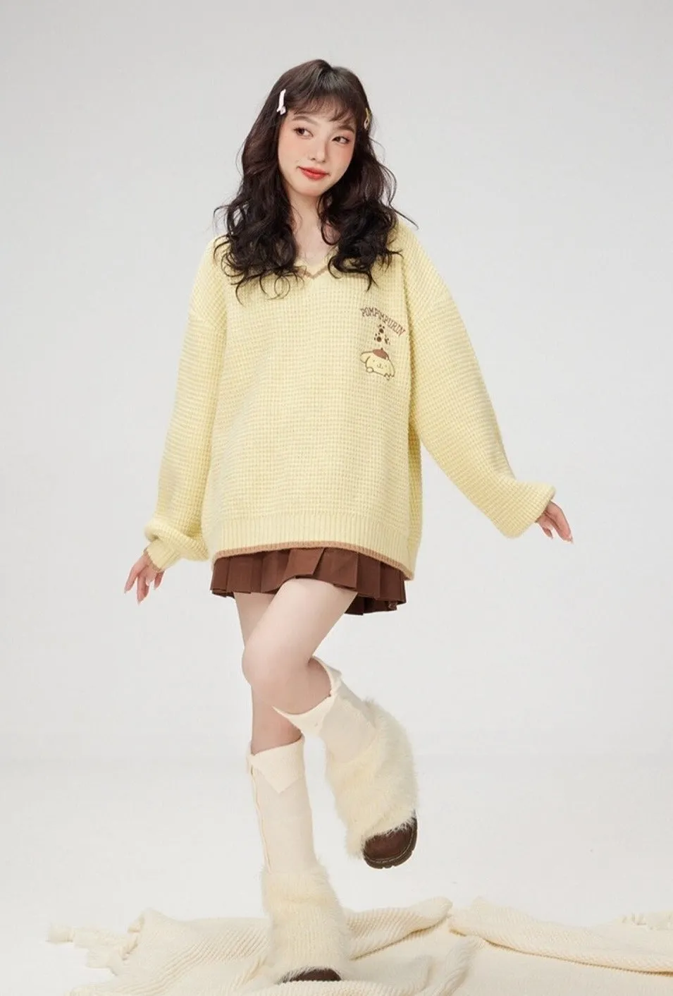 Kawaii Prepstar Sailor Pullover Sweater