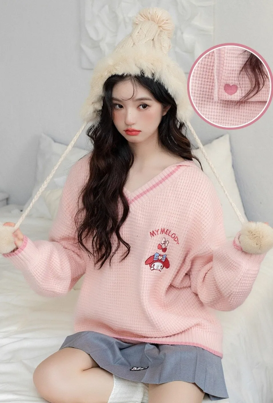 Kawaii Prepstar Sailor Pullover Sweater