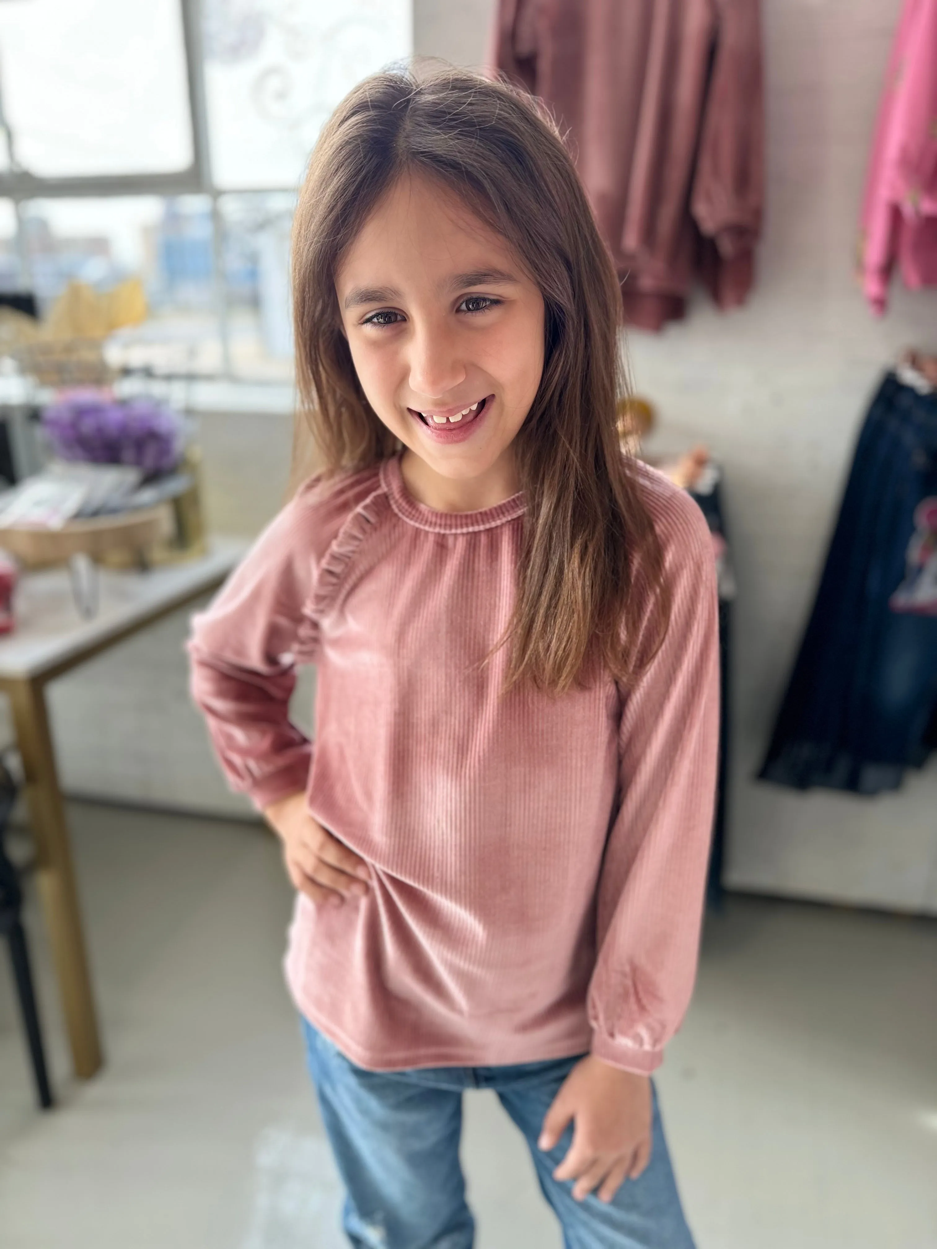 Kids | Velvet Dream’n Ribbed Top