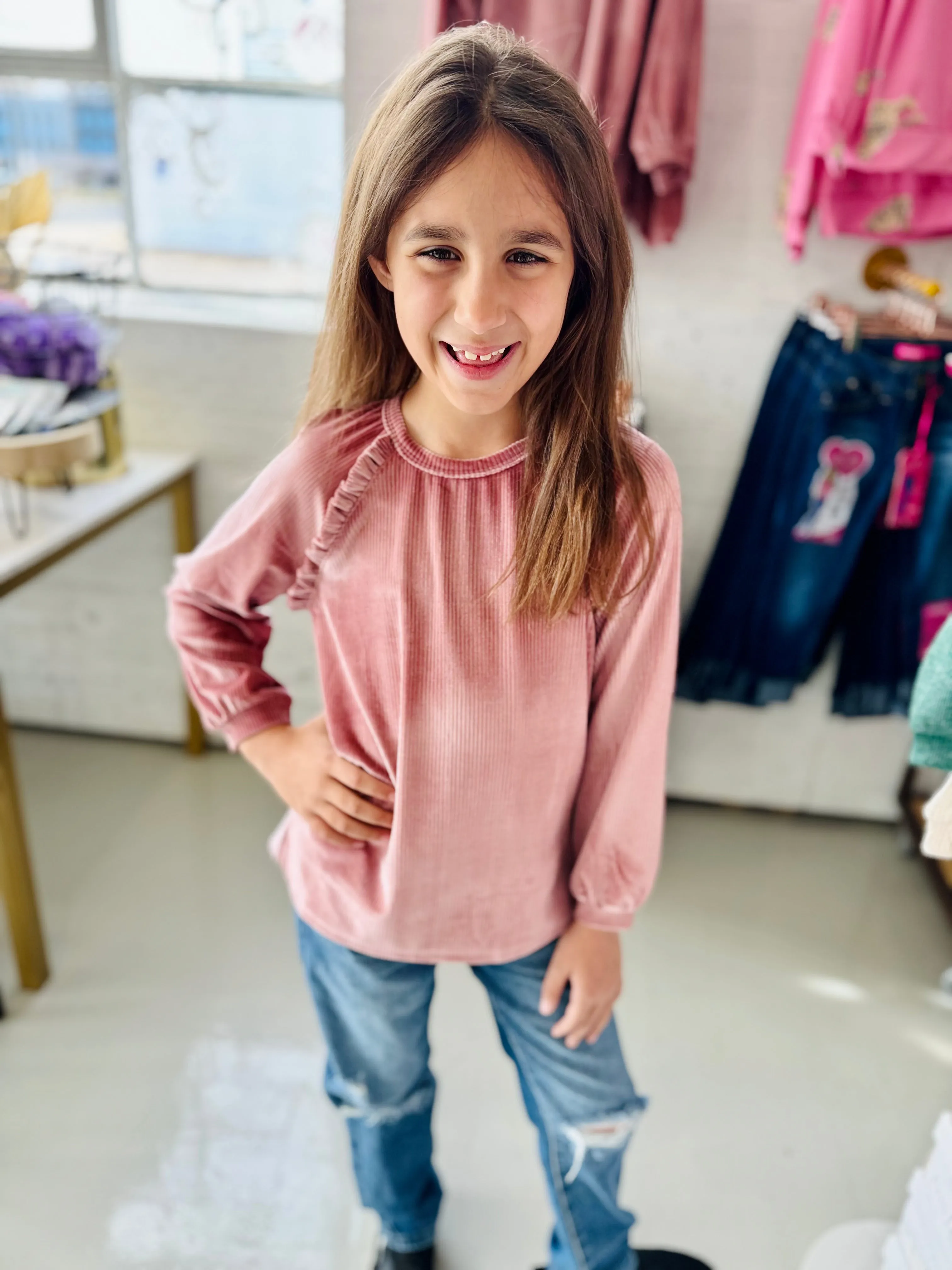 Kids | Velvet Dream’n Ribbed Top