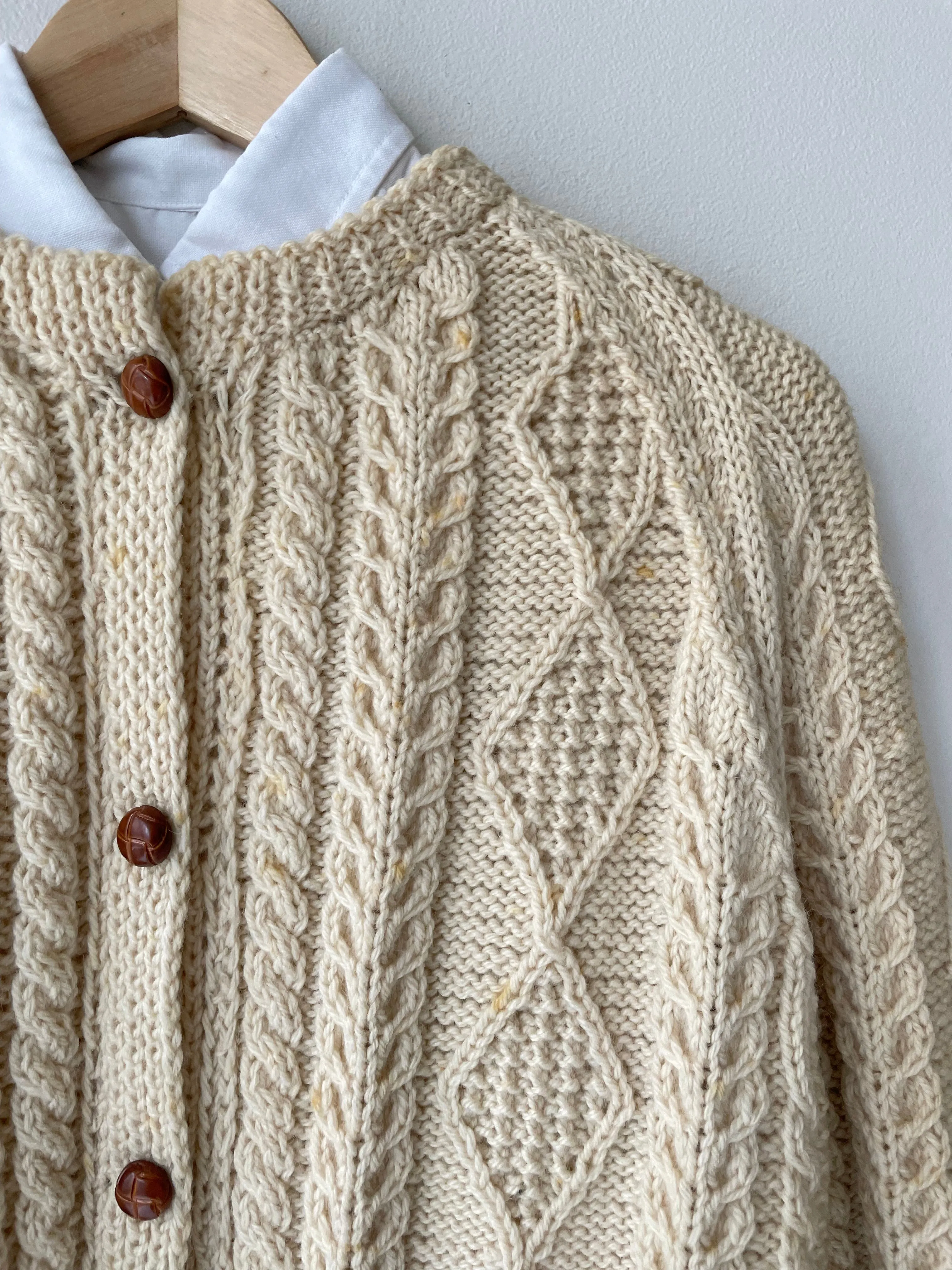 Kinvara Irish Wool Cardigan