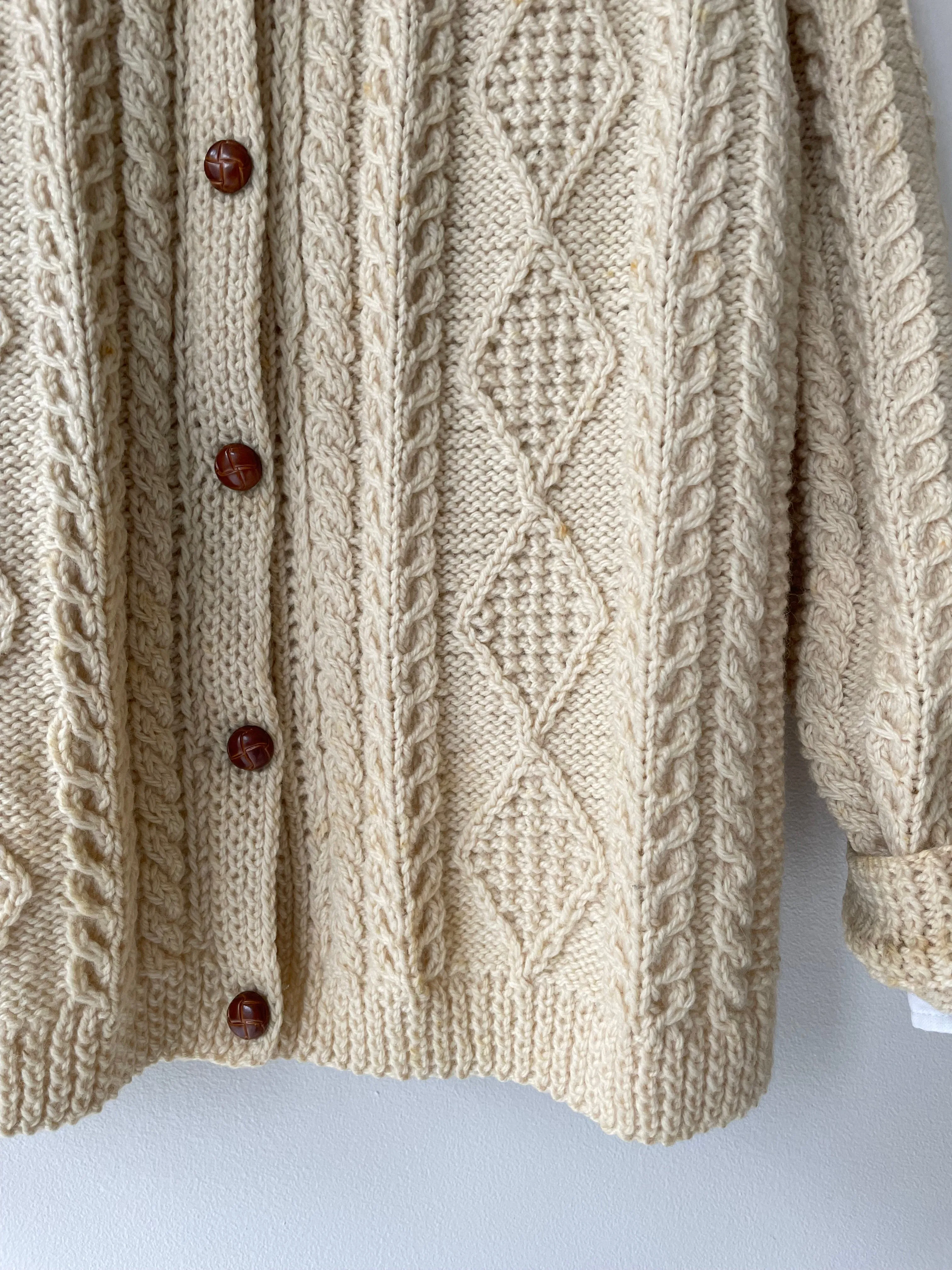 Kinvara Irish Wool Cardigan