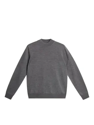 Korman Merino Turtle Neck / Mid Grey Melange