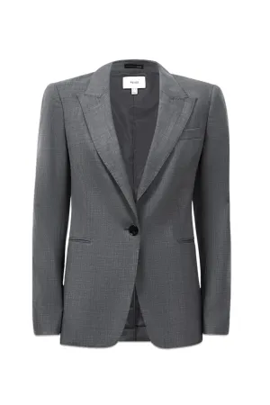 Layton Tailored Fit Wool Blend Single Breasted Suit Blazer