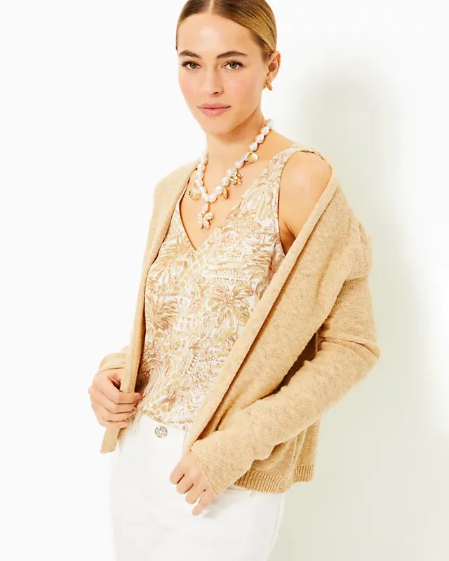 Lilly Pulitzer Women's Faretta Cardigan - Sand Bar