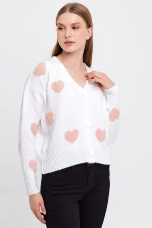 LOTS OF LOVE CARDIGAN SWEATER