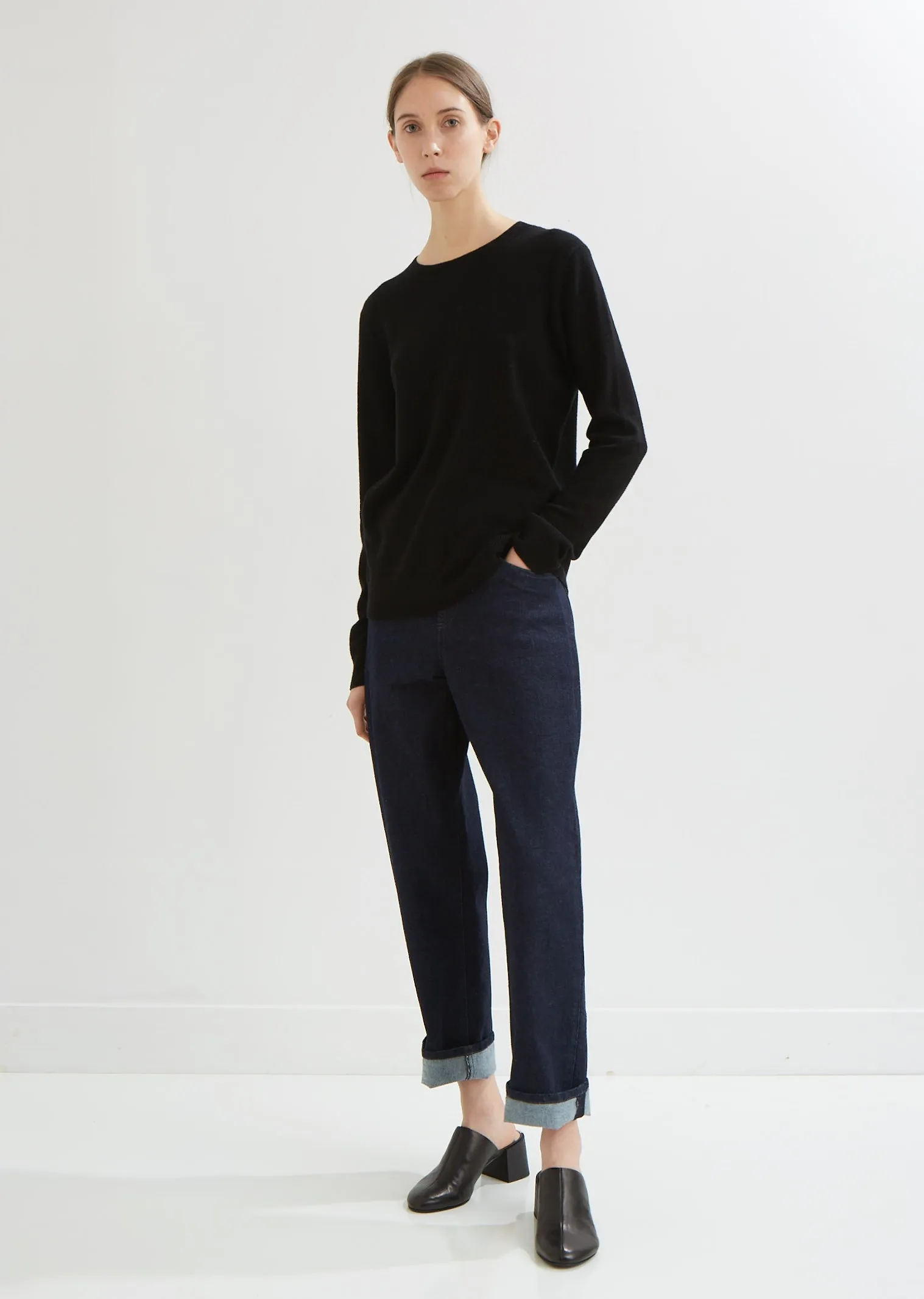 Margot Cashmere Reversible Pullover