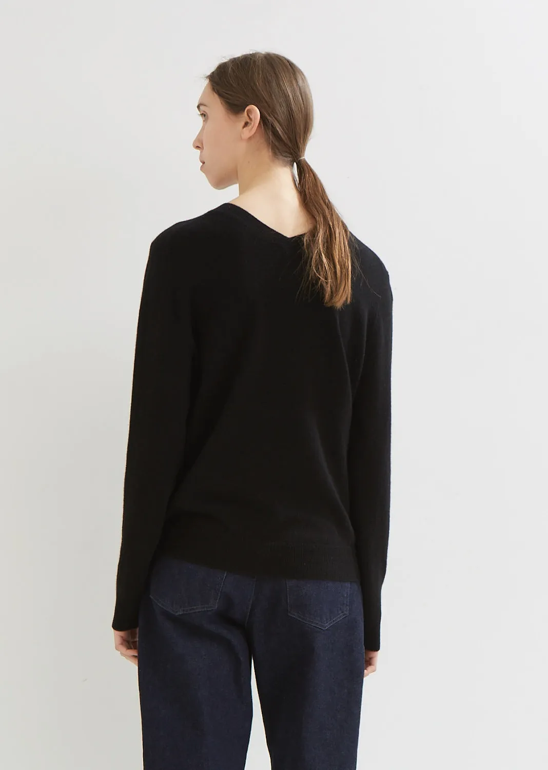 Margot Cashmere Reversible Pullover