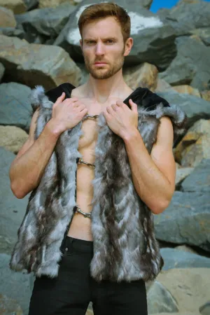 Men's Viking Vest in "Fenrir"