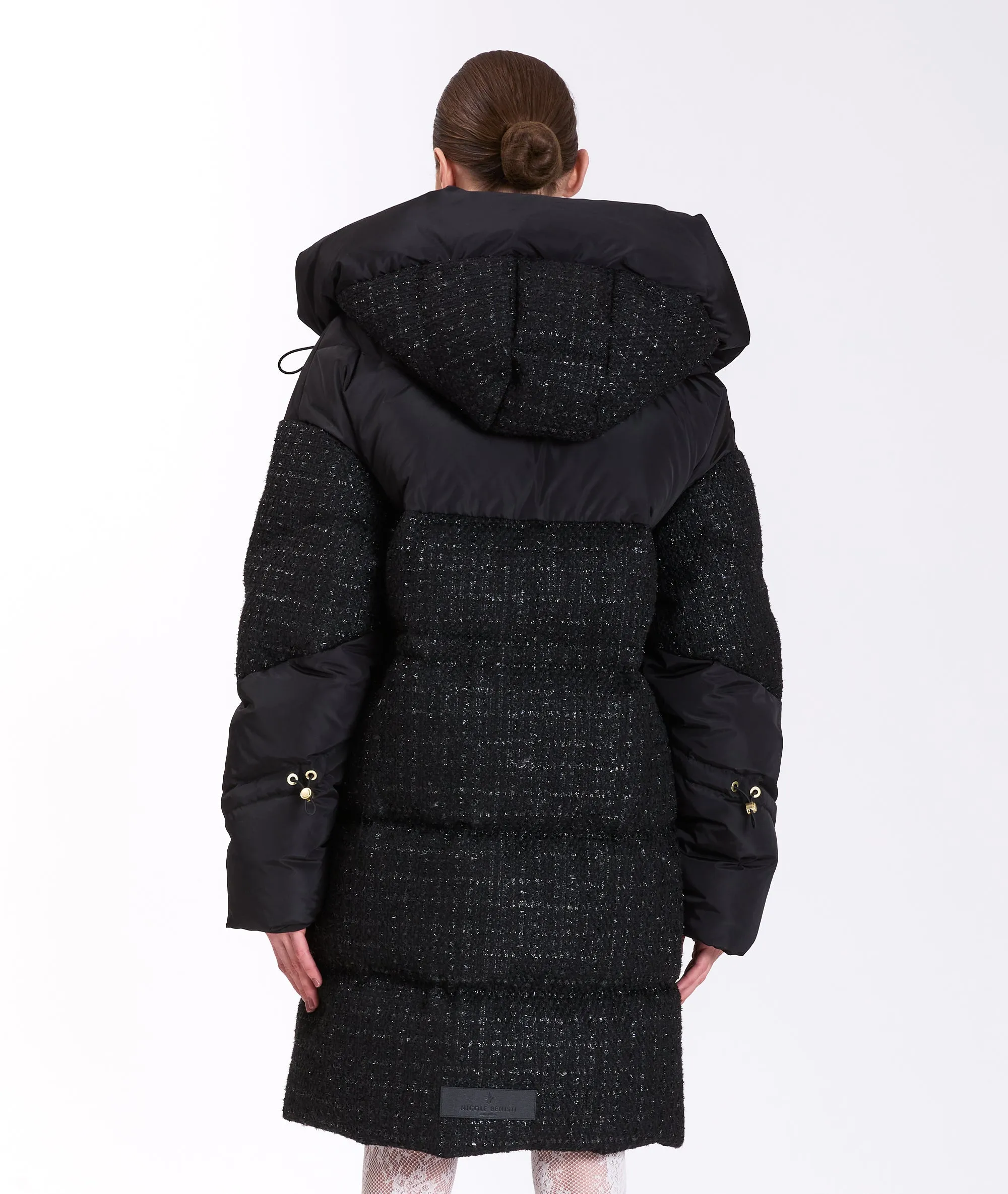 MIKAELA TWEED | TWEED PUFFER JACKET