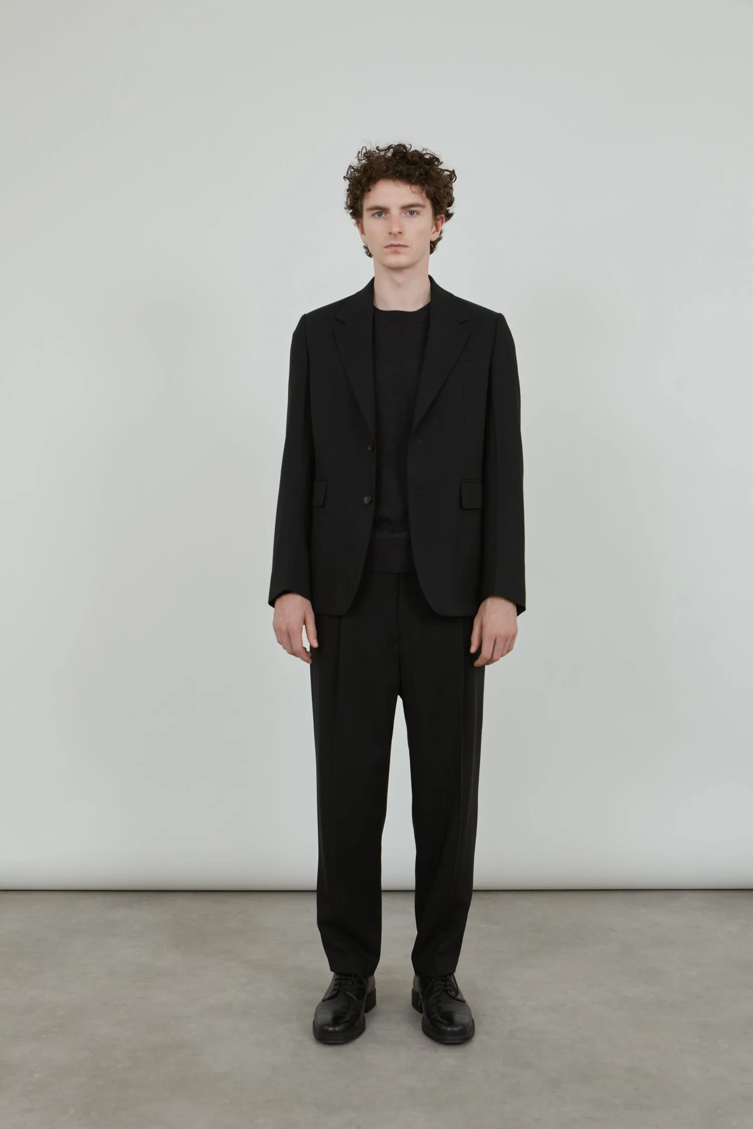 Morris blazer | Black - Virgin wool