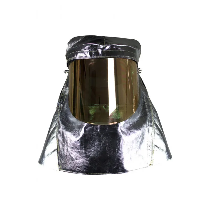 National Safety Apparel H15H5GOLD Flip Shield Carbon Armour Silvers Deluxe Hood