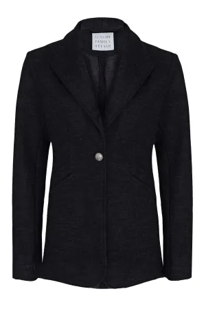 NEW YORK Anthracite Wool Travel Blazer