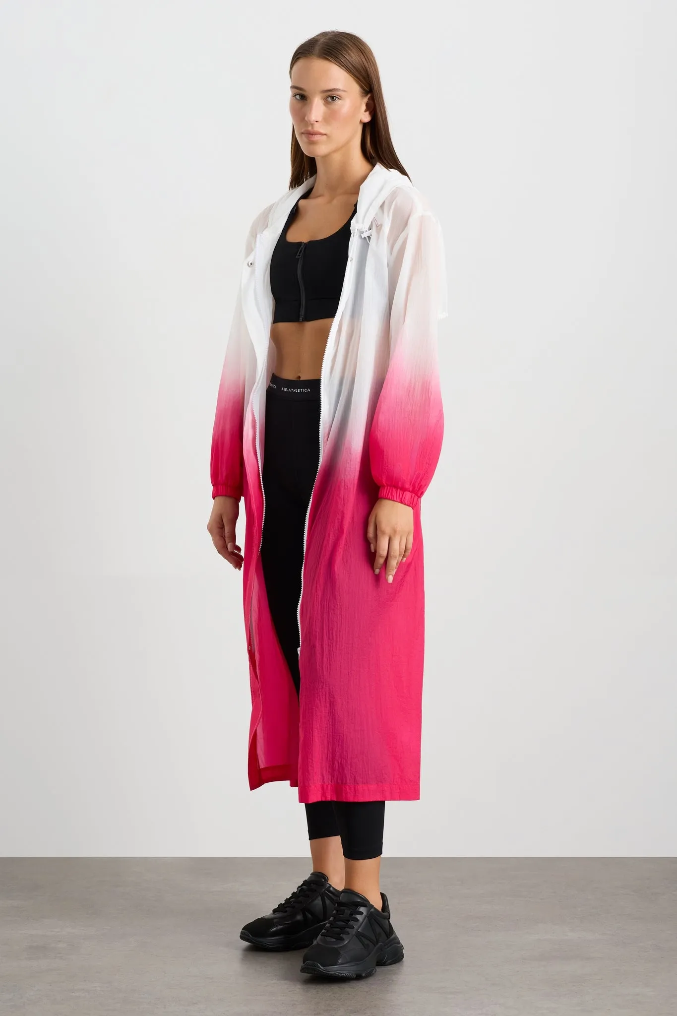 Ombre Hooded Trench 783