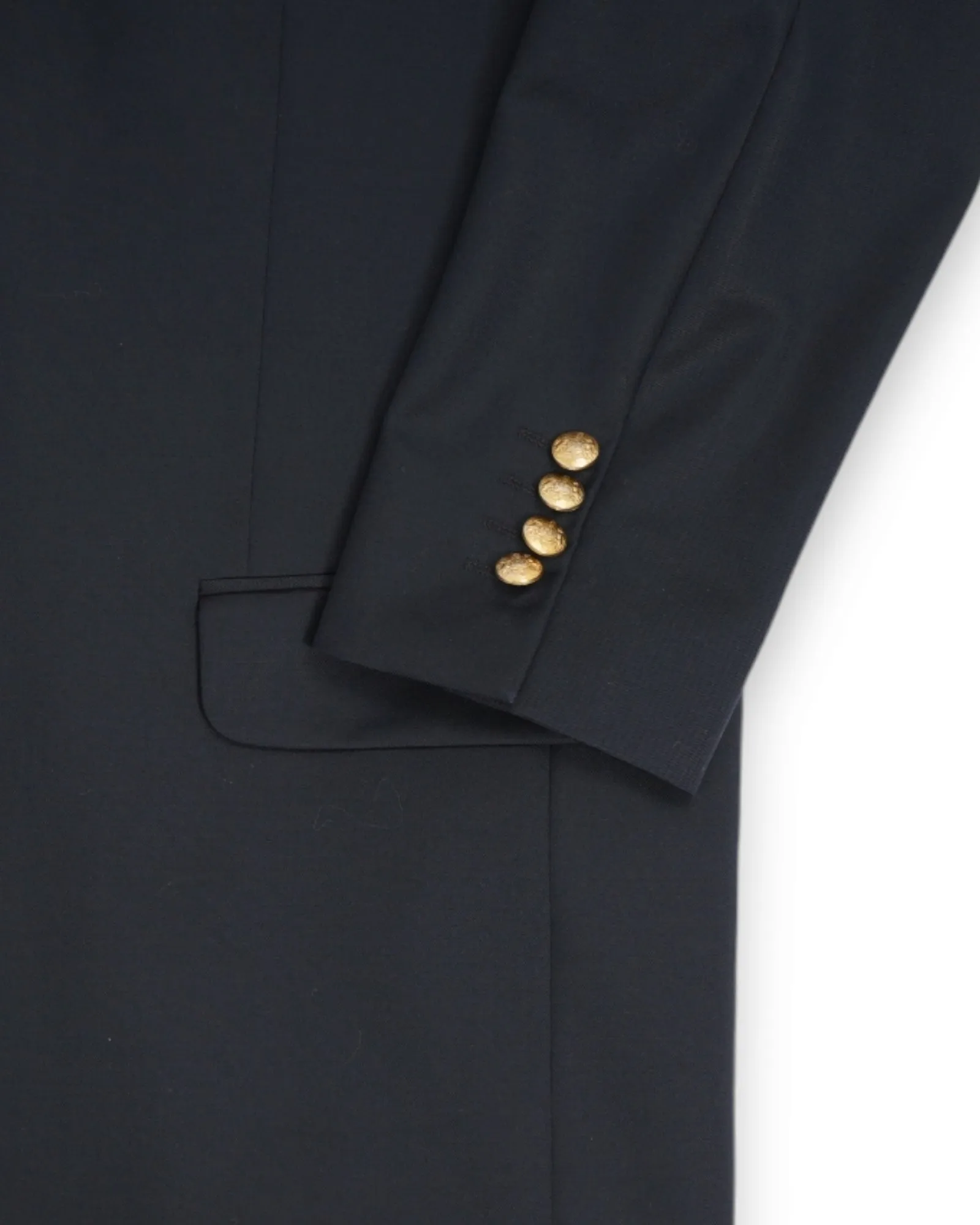 Oscar Jacobson - Navy Wool Blazer 48 Reg