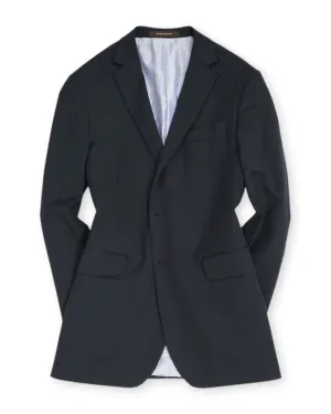 Oscar Jacobson - Navy Wool Blazer 48 Reg