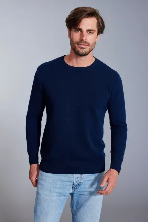 Plainweave Cashmere Sweater for Men